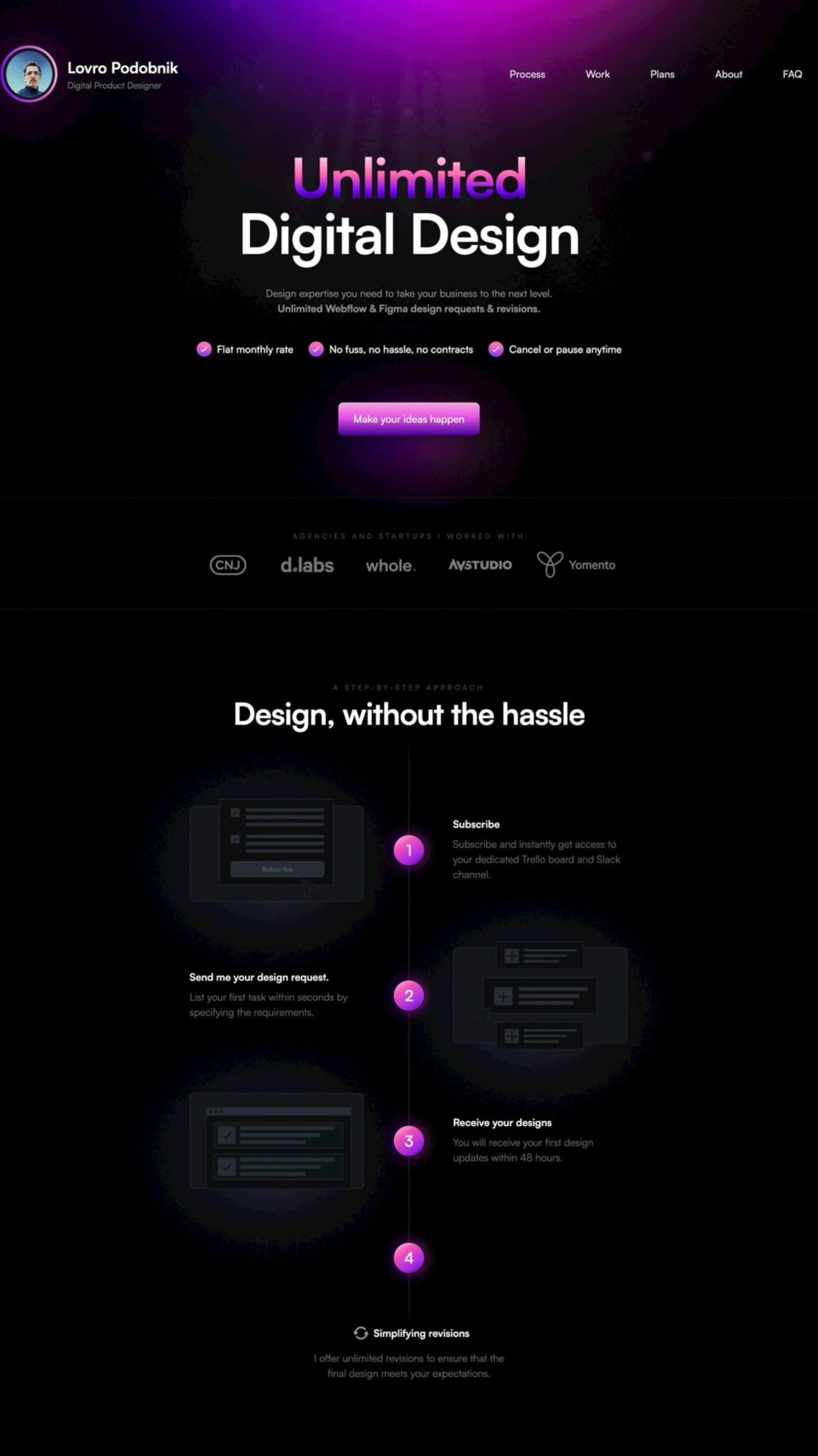 Digital Design Wireframe - Sahil Threja